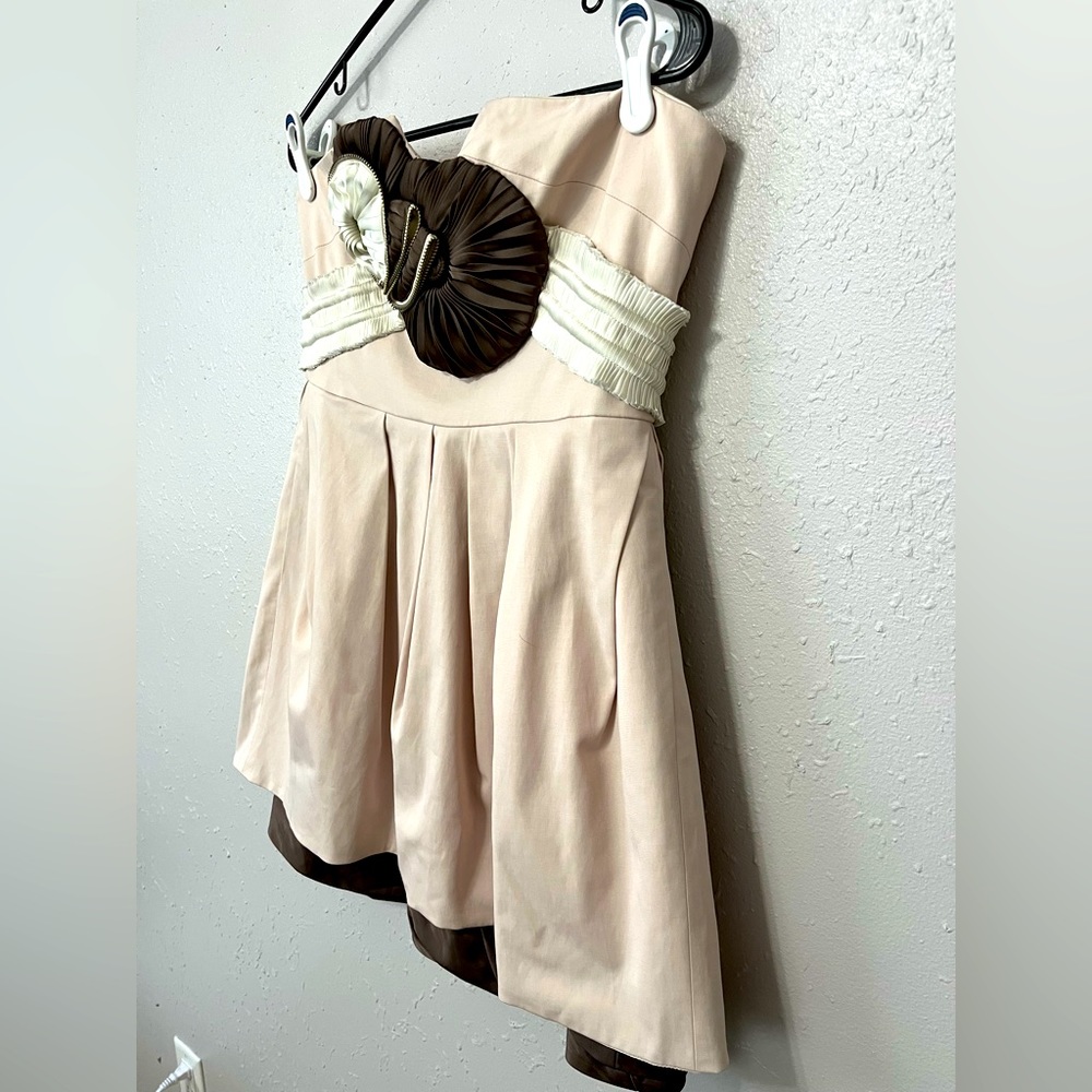 BCBGMAXAZRIA Strapless Mini Dress